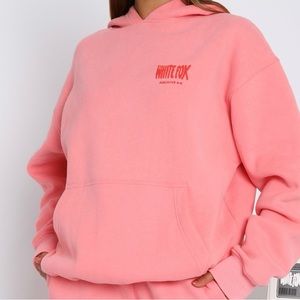 S/M White Fox Archive 6.0 Oversized Melon Hoodie